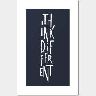 Think Different  - 2 Posters and Art